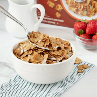 Great Value Bran Flakes Breakfast Cereal, 15.6oz