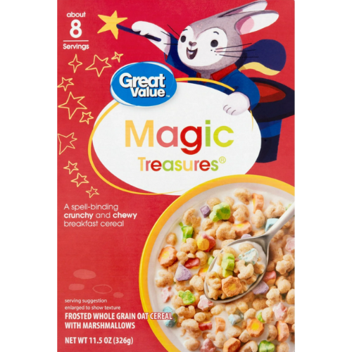 G V Magic Treasures Whole Grain Oat with Marshmallow Cereal, 11.5 oz