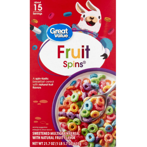 G V Fruit Spin Loops, Breakfast Cereal, 11.7oz