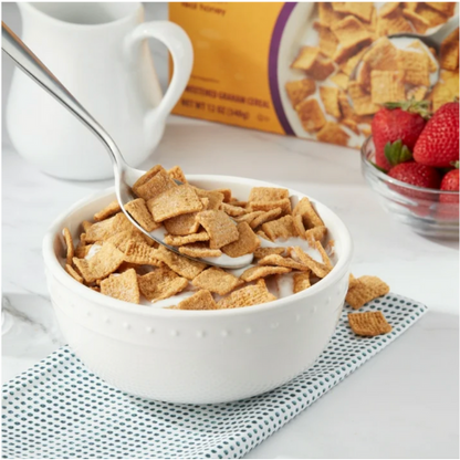 G V Honey Graham Crunch Cereal, 12oz