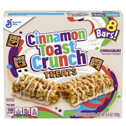 Cinnamon Toast Crunch Cereal Treat Bars, 8ct