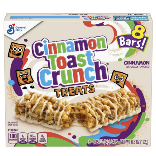 Cinnamon Toast Crunch Cereal Treat Bars, 8ct