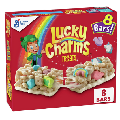 Lucky Charms Breakfast Cereal Bars, 6.8oz, 8ct