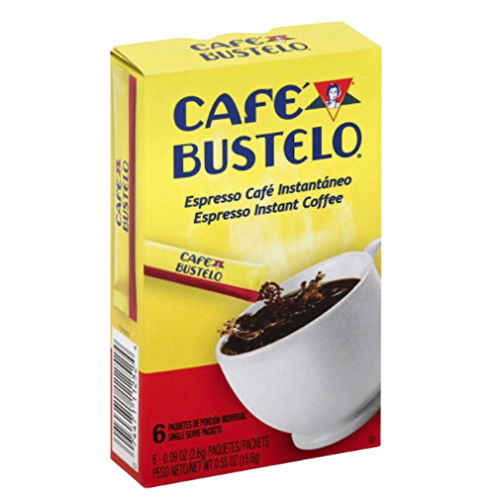 Café Bustelo Instant Coffee Single Serve Packets, 6 Ct