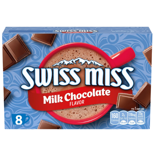 Swiss Miss Milk Chocolate Hot Cocoa Mix, 8ct