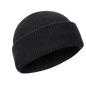 100% Wool Watch Cap (Black)