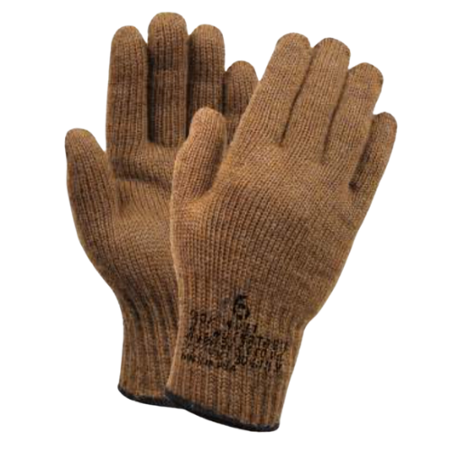 100% Wool Gloves (Coyote Brown)