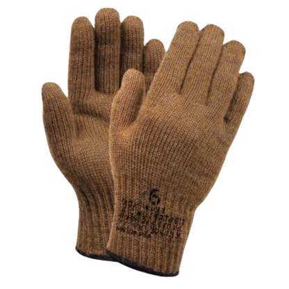 100% Wool Gloves (Coyote Brown)