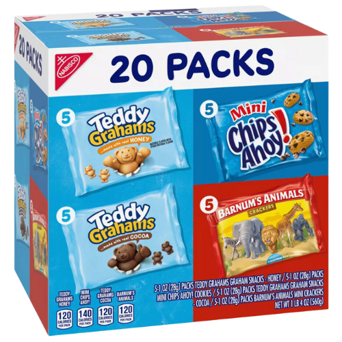 Nabisco Fun Shapes Variety Pack, 20ct