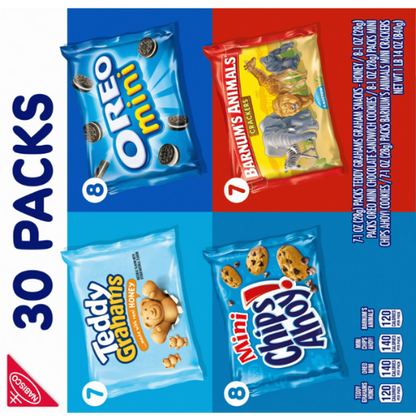 Nabisco Team Favorites Variety Pack, 30ct