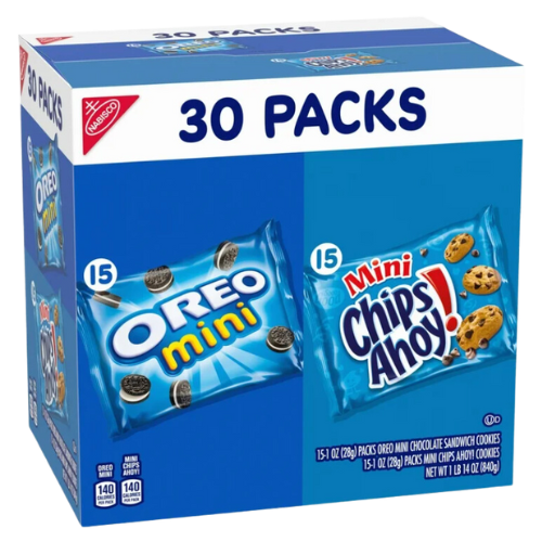 Nabisco Crowd Favorites Cookie Variety Pack, 30ct