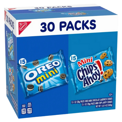 Nabisco Crowd Favorites Cookie Variety Pack, 30ct