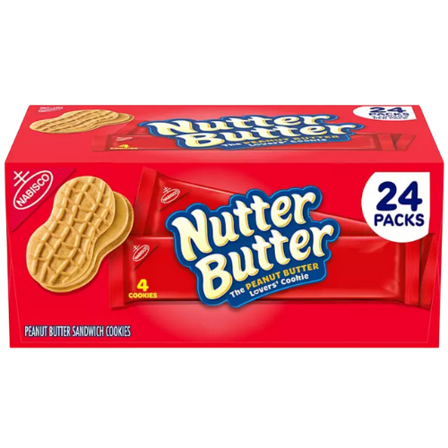 Nutter Butter Peanut Butter Sandwich Cookies, 24ct