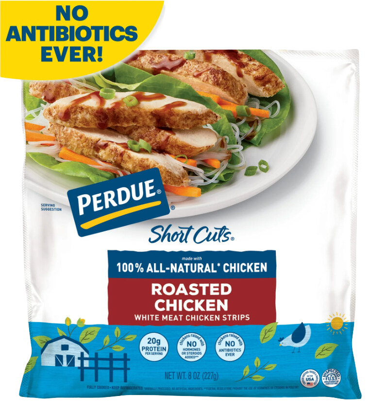 Perdue Short Cuts, Roasted Chicken Breast Strips, 8oz