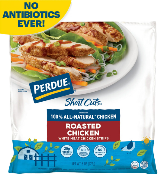 Perdue Short Cuts, Roasted Chicken Breast Strips, 8oz